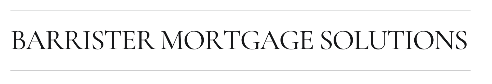 Barrister Mortgage Solutions